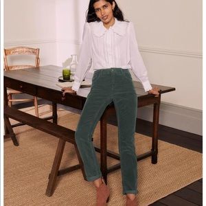 Boden cord slim straight jeans